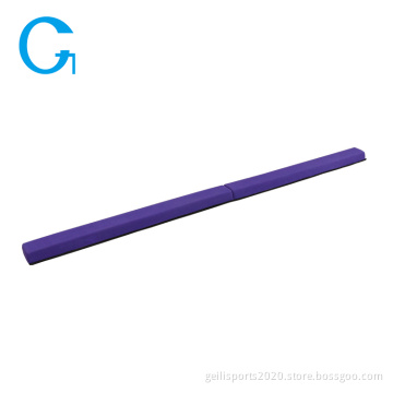 Folding Suede Fabri Soft Balance Gym Beam